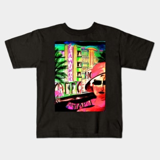 MIAMI,,,House of Harlequin,,, Kids T-Shirt